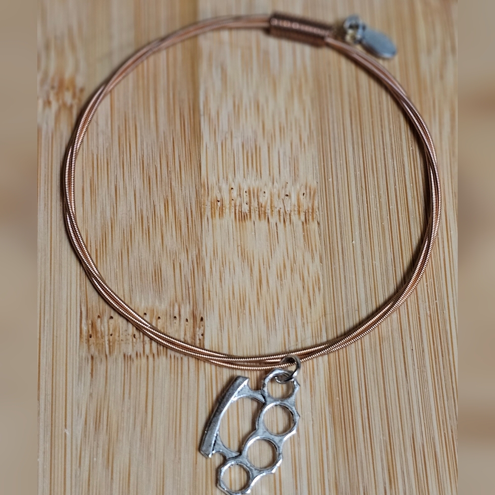 STRUNG bracelet - brass knuckles